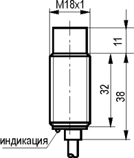 Габариты ISN F4A-31P-8-L-C